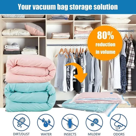 Vacuum Storage Bags | Space Saver Bags for Clothes & Bedding