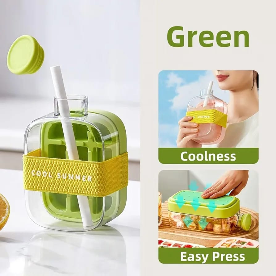 Easy Press Ice Cube Tray Bottle