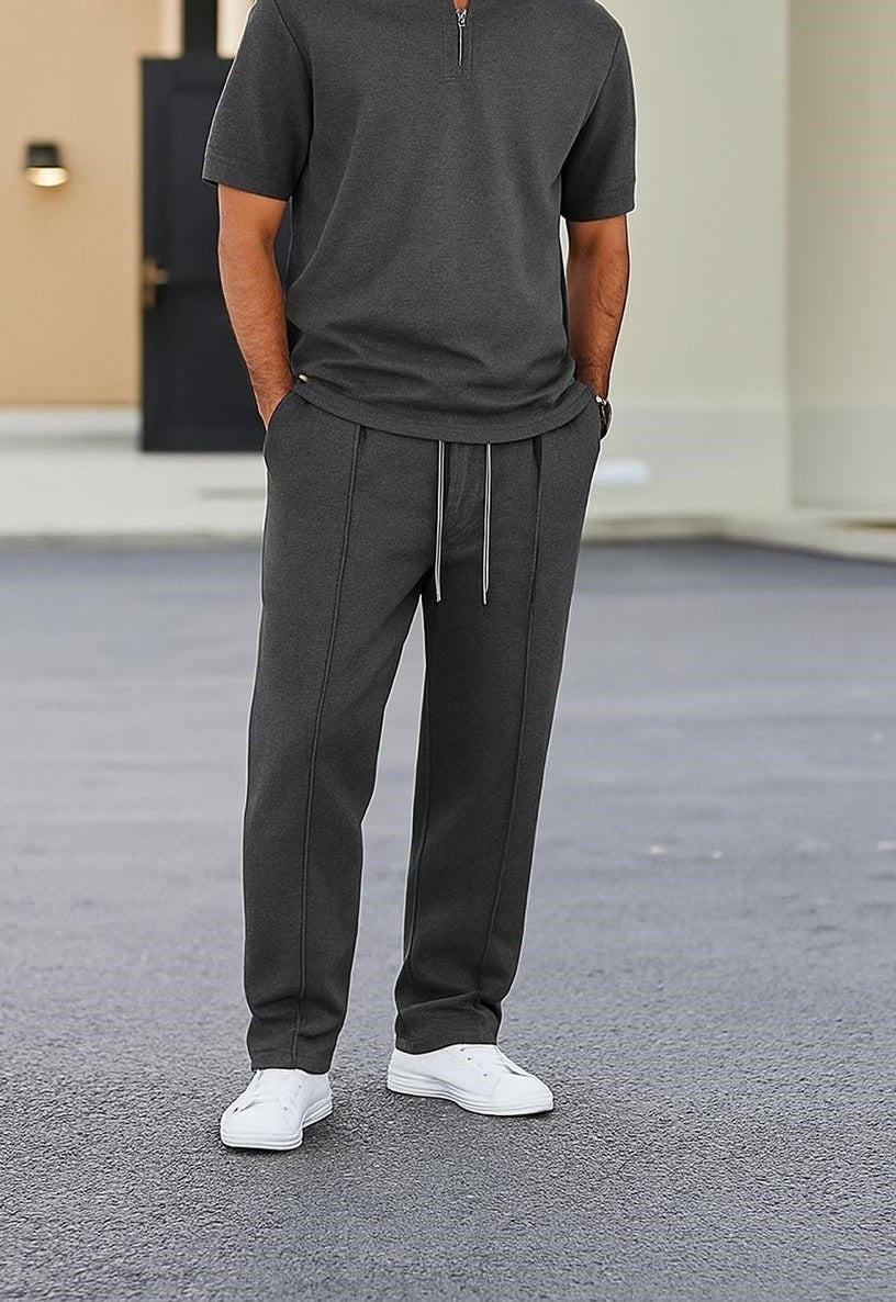 Zip Style Trouser Stripe Tracksuit