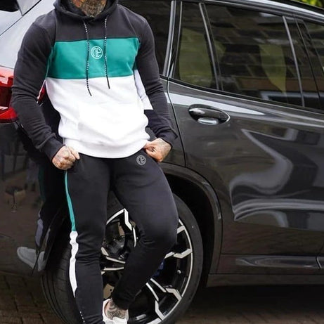 Contrast Panel Track Suit