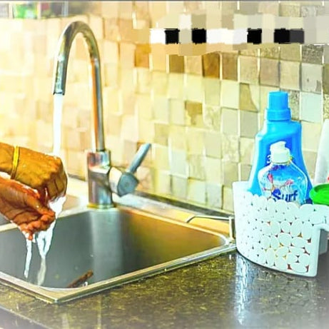 Wall Mounted Bathroom Storage Triangle Corner Shelf Organizer With Drainage Hole