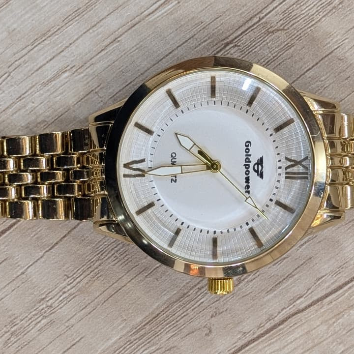 Gold Infinity Couple Watch Set