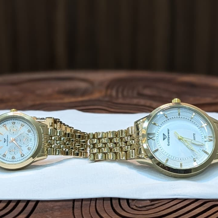 Gold NovaBond Couple Watches