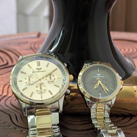 Gold AuraBond Couple Watch Edition