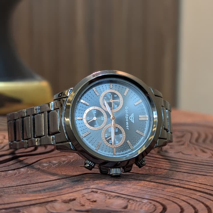 Noir Chronograph Watch