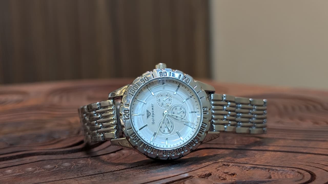 Silver Chronos Luxury Edition Watch