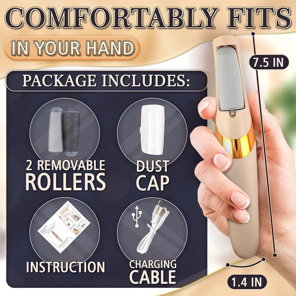 Electric Callus Remover – Smooth, Soft & Salon