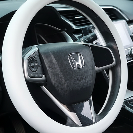Premium Silicone Steering Wheel Cover – Anti-Slip, Heat Resistant & Comfortable Grip