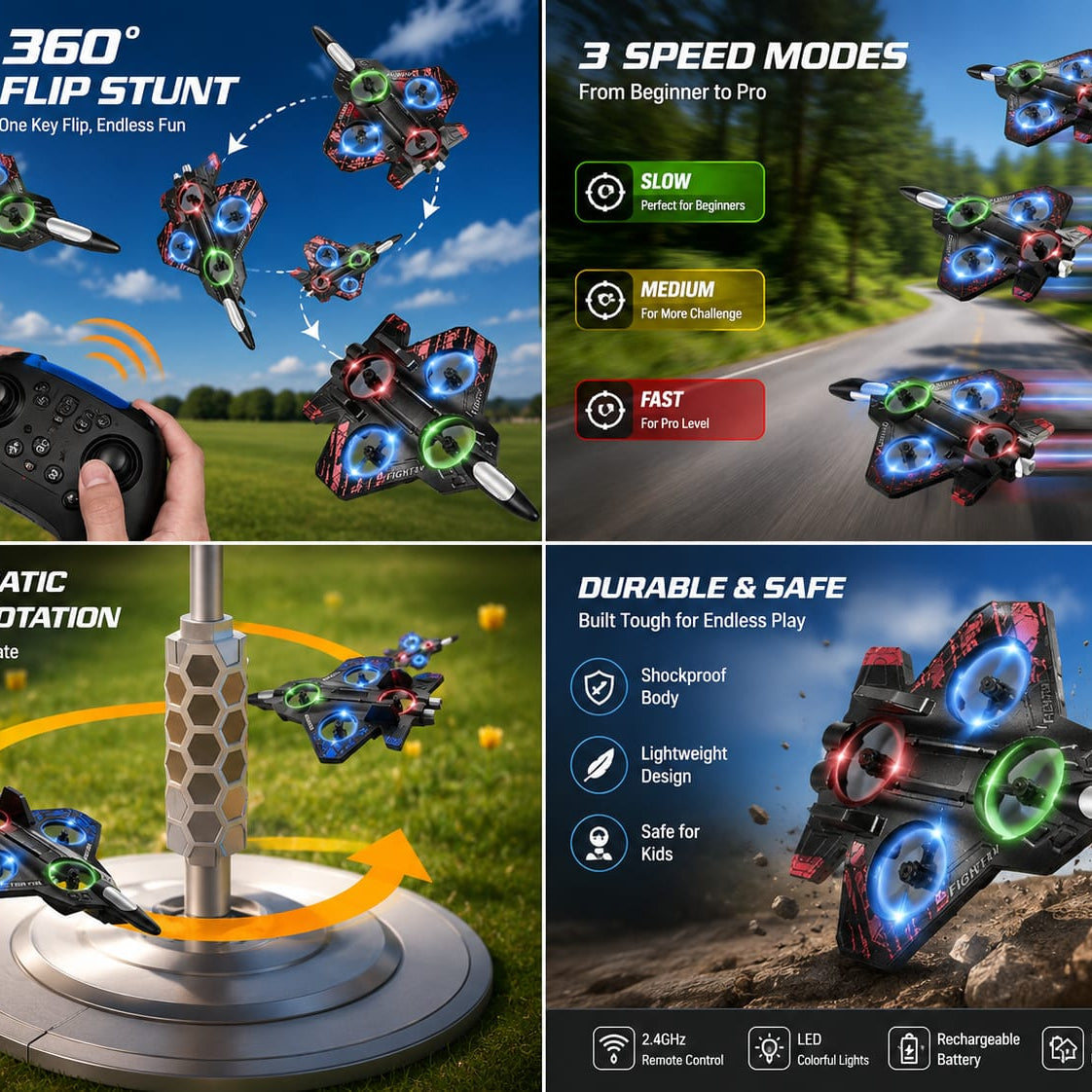 Rechargeable Remote Control Aircraft Air Plane