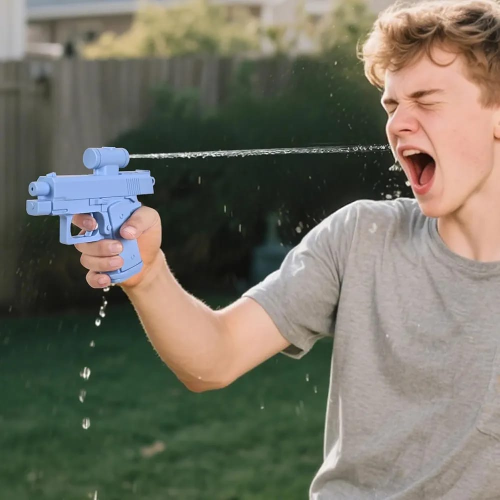Prank Water Gun Toy 2-Way Water Spraying Gun