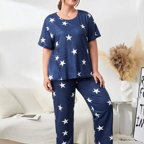 Blue Midnight Stars Nightwear