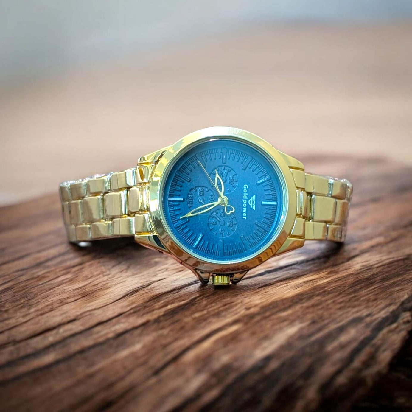 Gold TimeBond Couple Watches