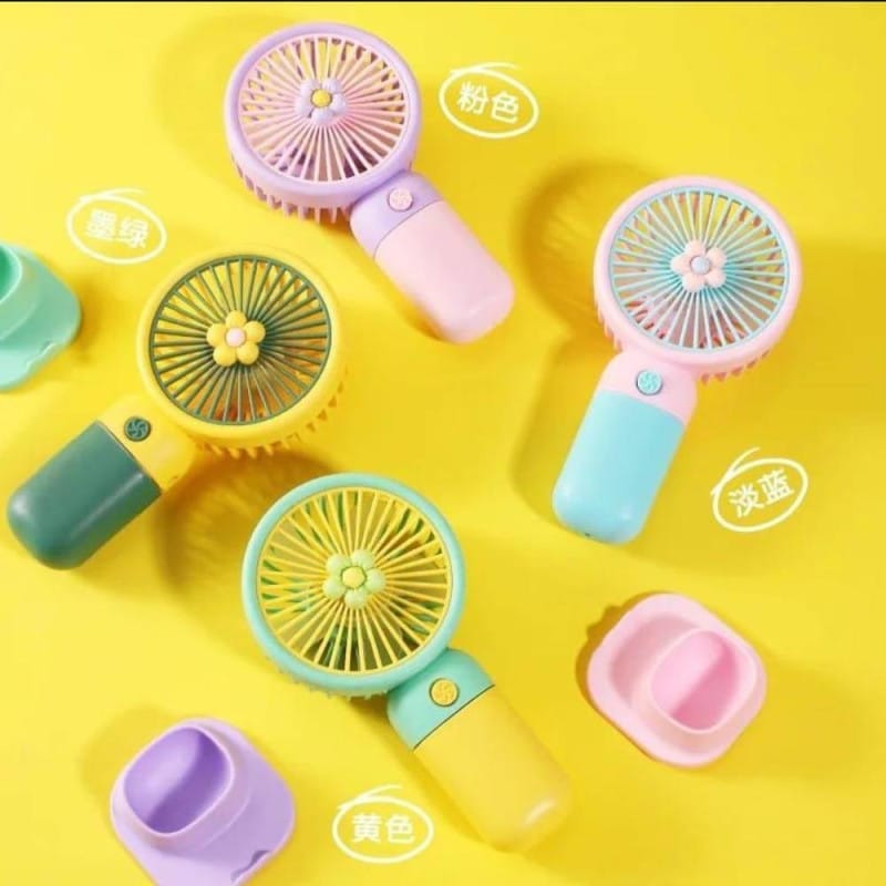 Rechargeable Fan with Mobile Stand