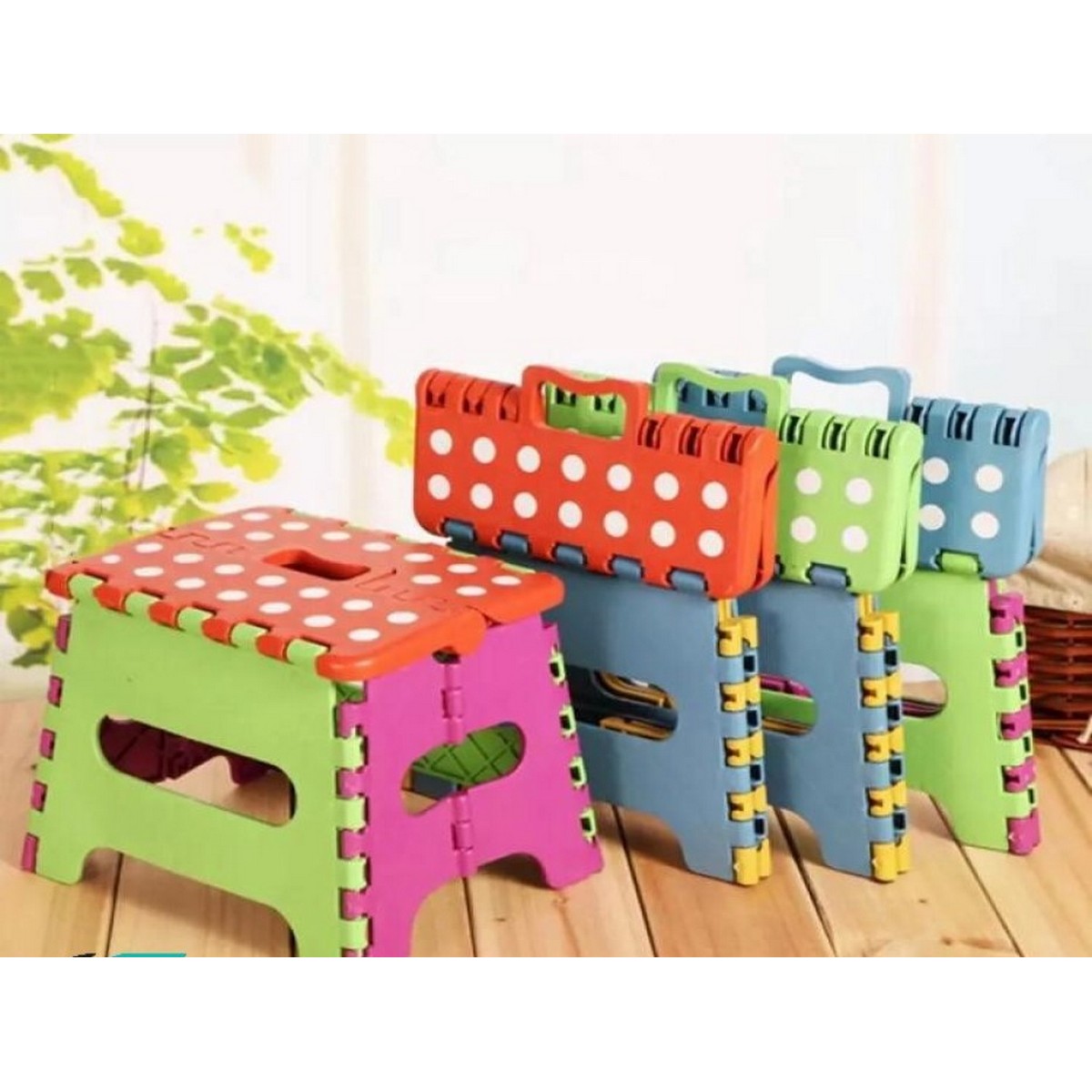 Buy 1 get 2 free Offer Lightweight Folding Step Stool 3 Pcs