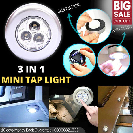 Buy 1 get 3 free Touch Stick Tap Night LED Light