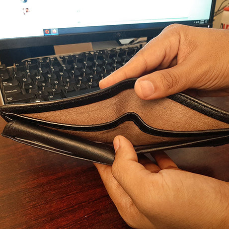 11.11 Sale Pure Sheep Leather Wallets for Men with 12 Pockets