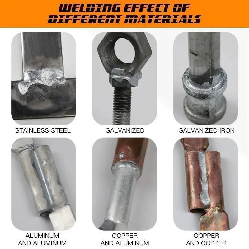 6 Pcs Low Temperature Welding Rods Easy to Melt