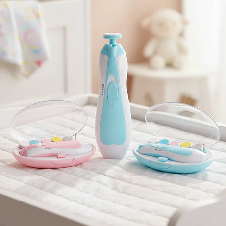 6in1 Rechargeable Electric Nail Trimmer for Baby Kid and Adult