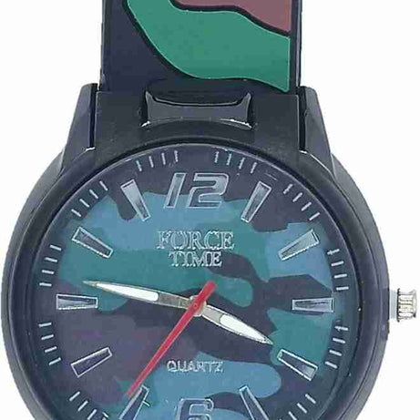 (Pack of 2) Force Time Army Analog Wristwatch For Men and Boys