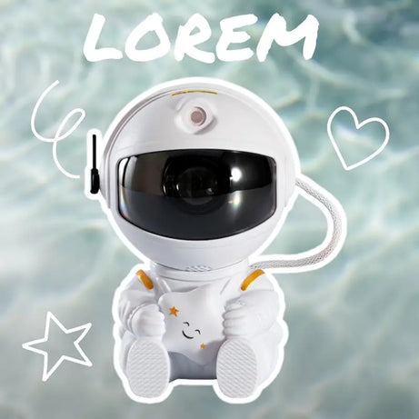 Imported Astronaut Galaxy Projector Light Trending Modern and Stylish