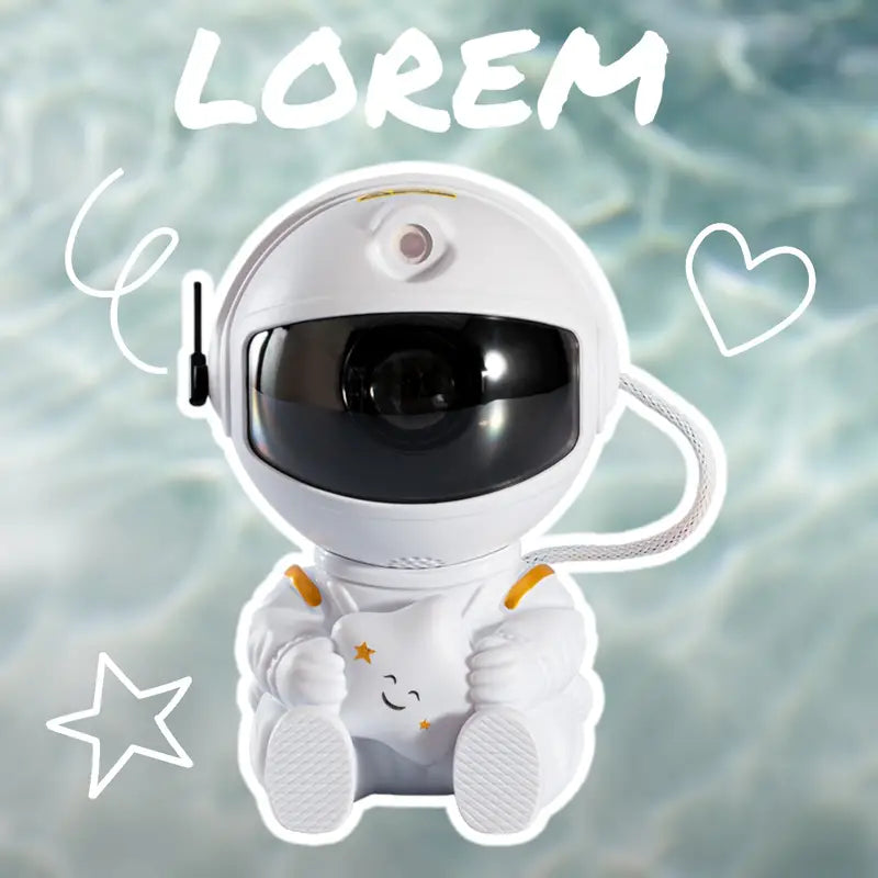 Imported Astronaut Galaxy Projector Light Trending Modern and Stylish