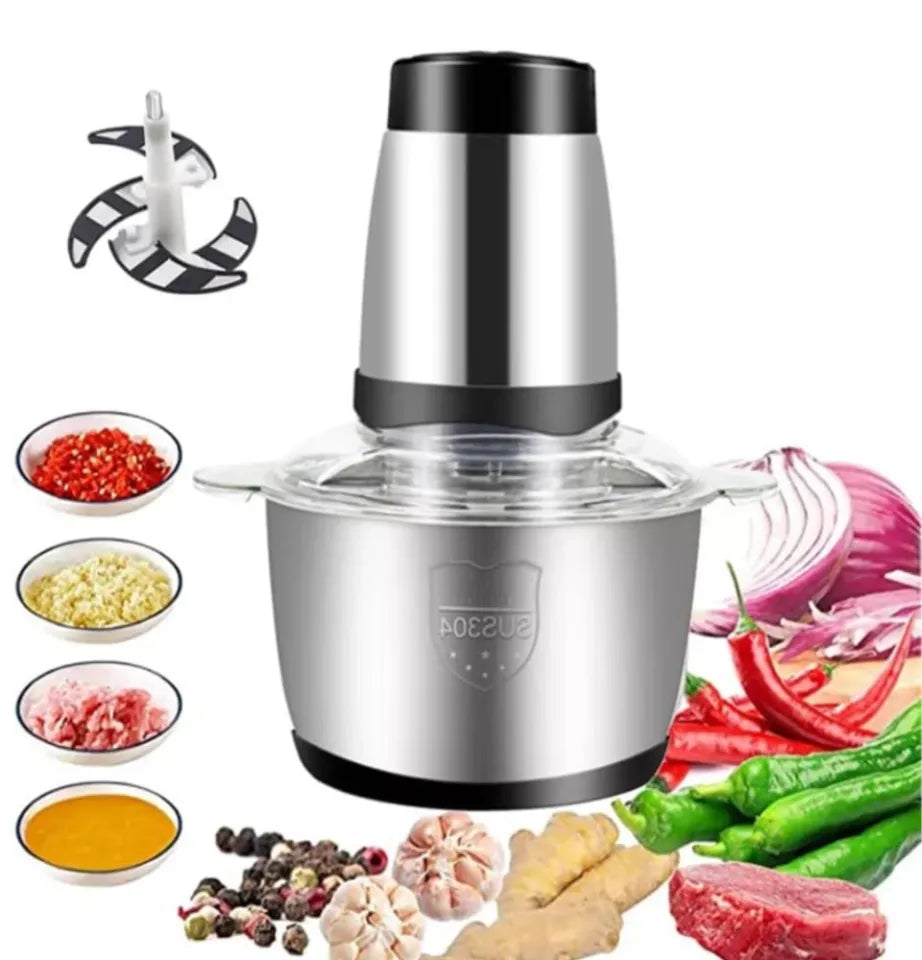 Multifunctional Electric High Power 3L Household Stainless Steel Meat Grinder and Blender &nbsp;Food Processor and Chopper