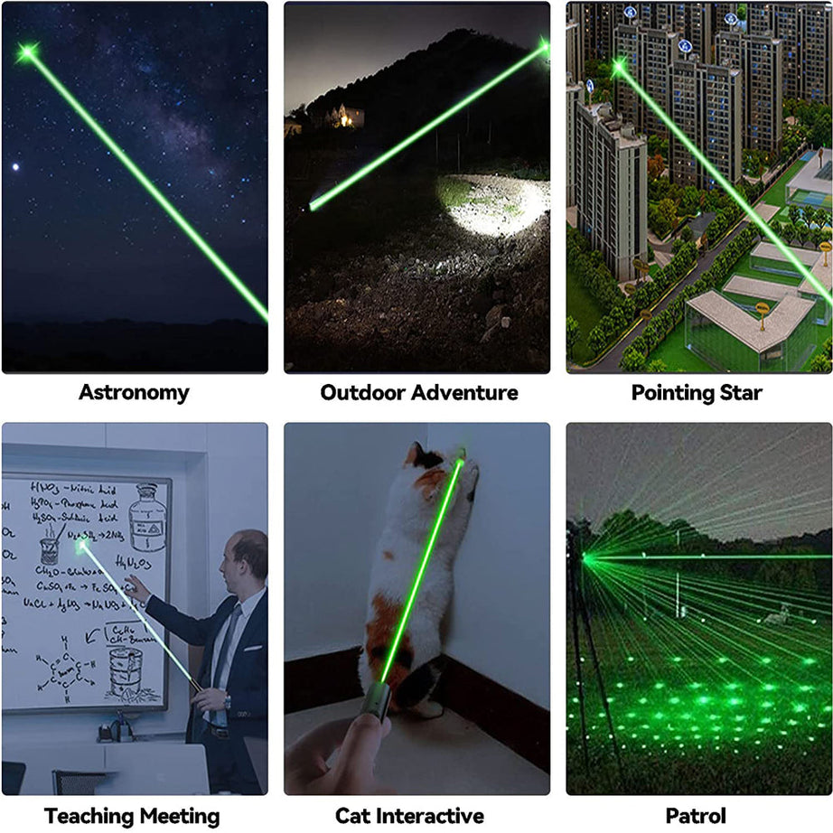 Rechargeable 6 Patterns Powerful Lesser Light With Adjustable Lens Is Rs 1999