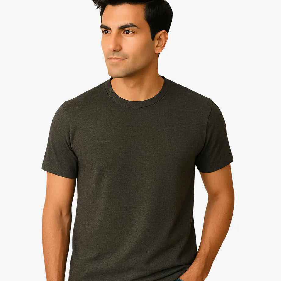 Charcoal Basic T-Shirt