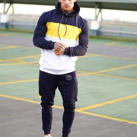 Contrast Panel Track Suit