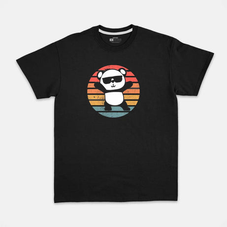 Cool Panda Graphic T-Shirt