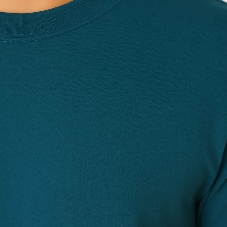 Crystal Teal Basic T-Shirt