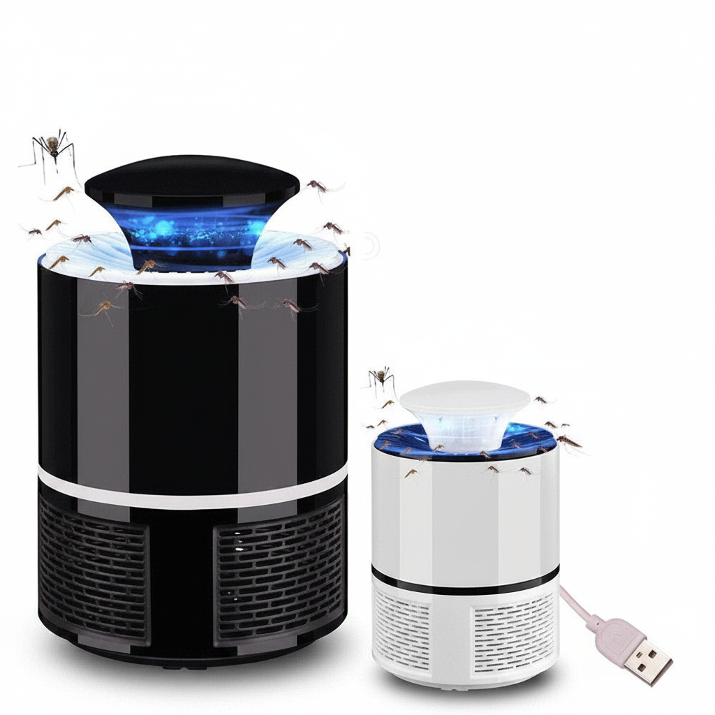 Portable USB LED Fly Trap Mosquito Killer Lamp Radiationless For Home / Bedroom / Office / Dormitory / Restaurant / Hotel and Outdoor camping