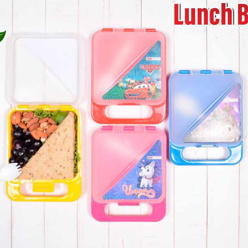 Buy 1 Get 2 Free Offer Lunch Box in New Fashionable Trendy Sandwich Design 3 Pcs