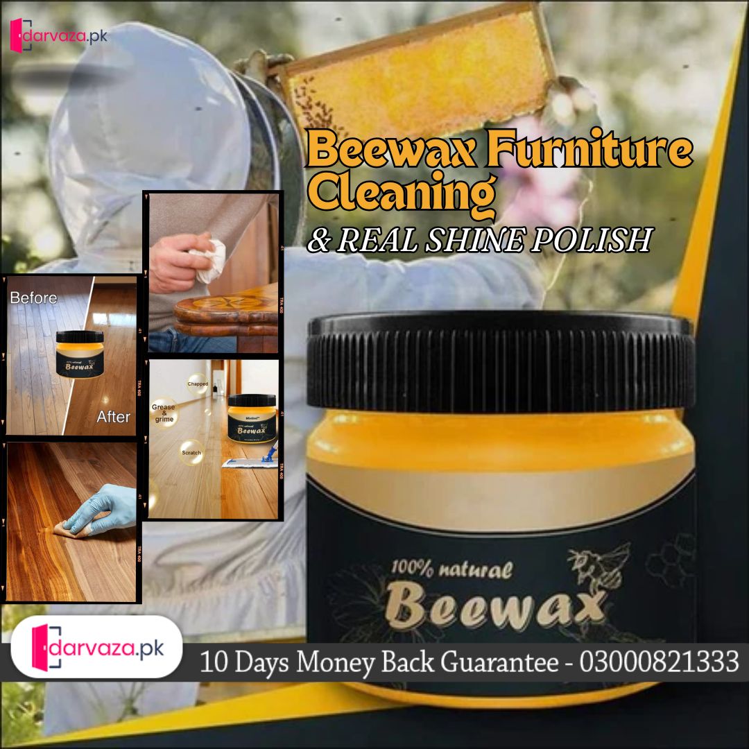 Buy 1 Get 1 Free Offer - Beewax Imported Furniture Cleaning and Real Shine Polish with Long Lasting Formula (2 Pcs)