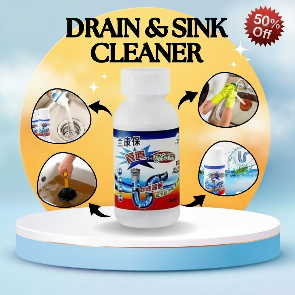 Imported Drain & Sink Cleaner with Premium Deep Cleaning Formula