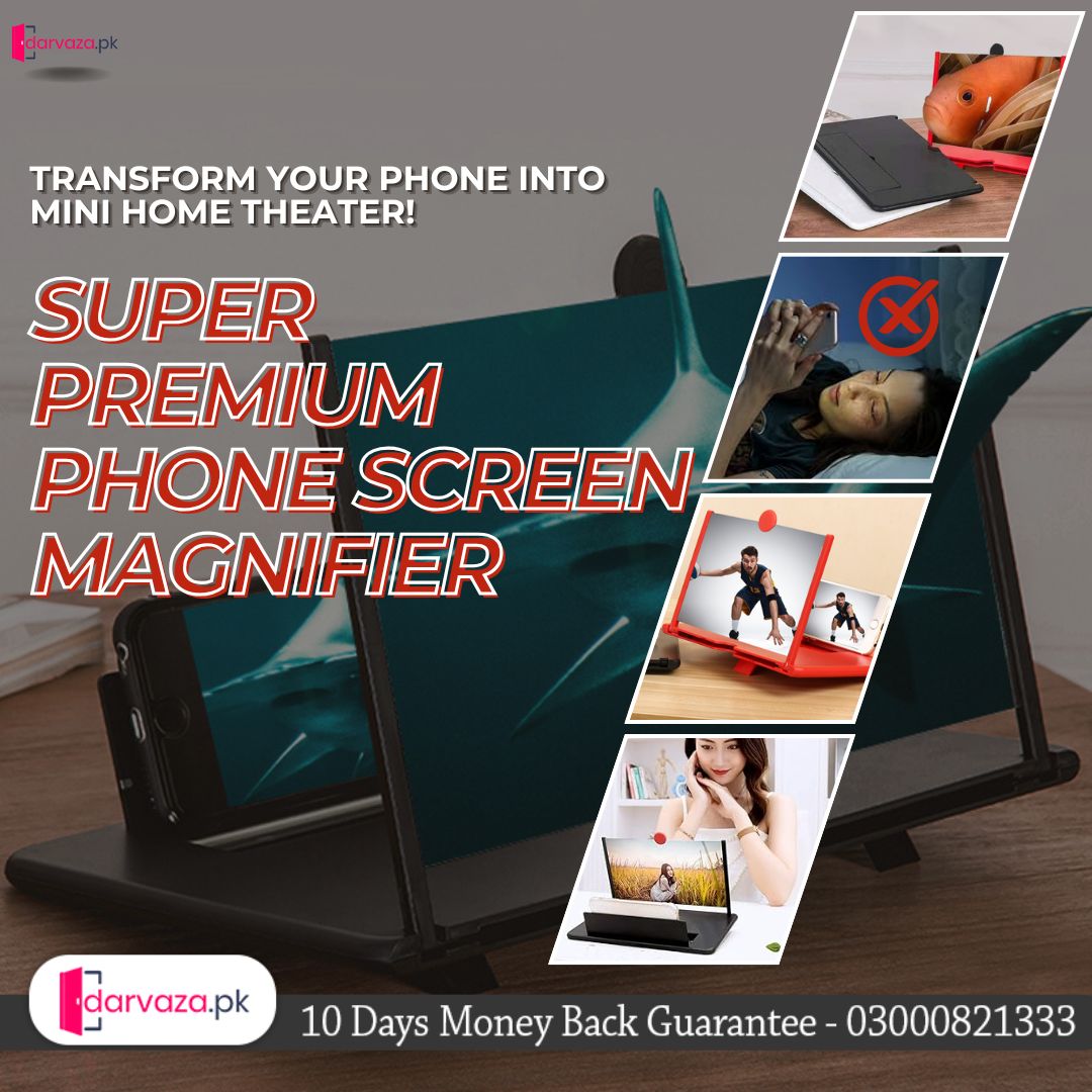 Azaadi Sale Offer Phone Screen Magnifier in Super Premium Quality (2 Screens)
