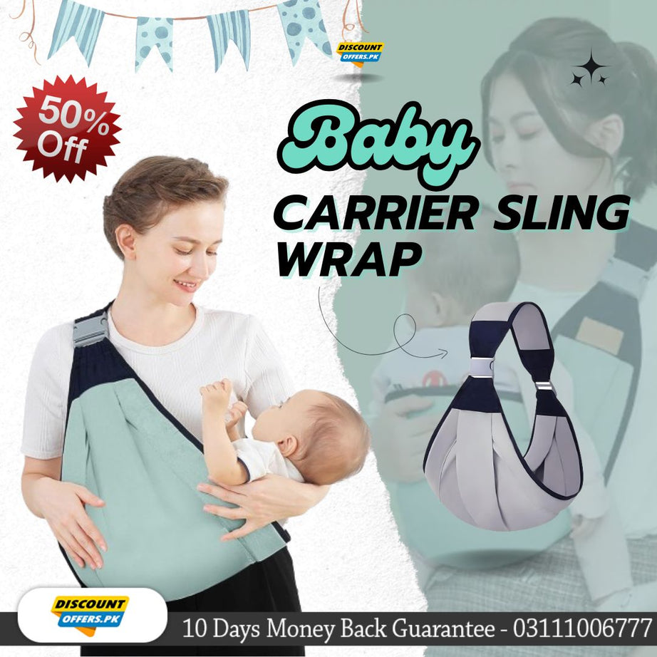 Adjustable Newborn Baby Carrier Sling Wrap Breathable Backpack Shoulder Strap for baby feeding