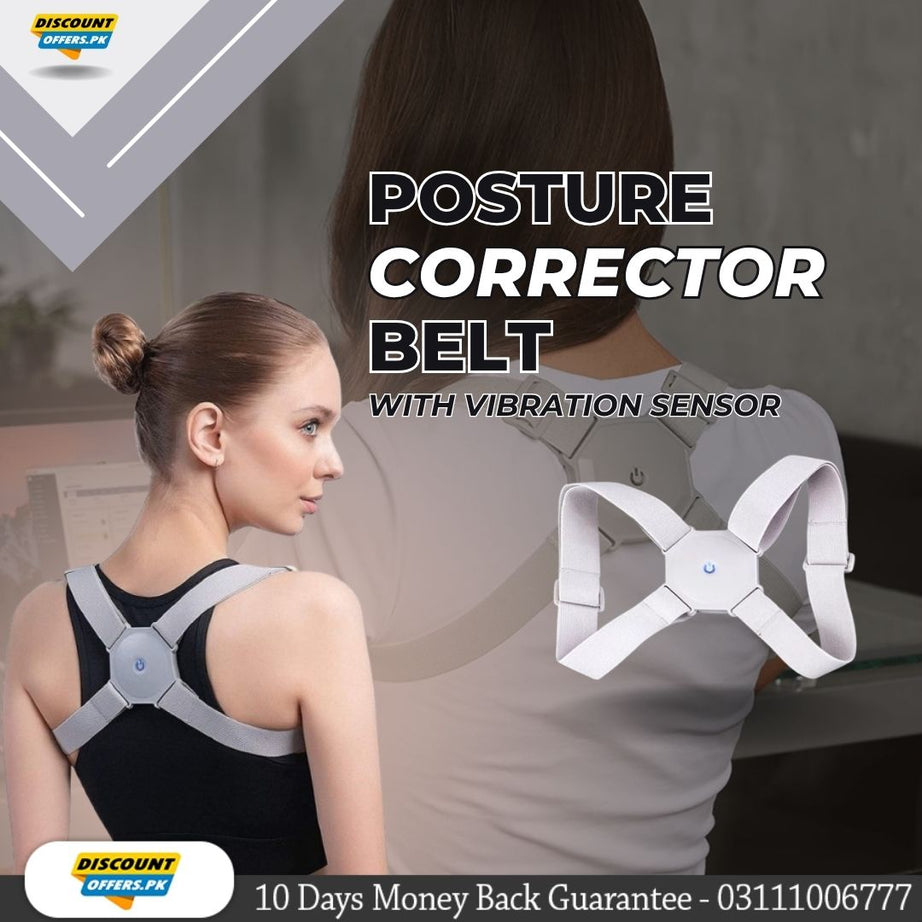 Imported Smart Posture Corrector Belt with Vibration Sensor