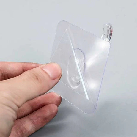 Transparent Acrylic Wall Hooks (2Pcs)