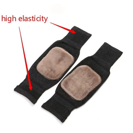 Thick Warm Wool Knee Warmer Pads – Super Elastic Knee Support Protector