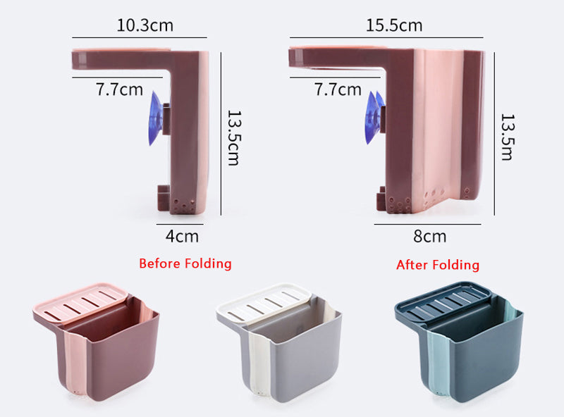 Sink Drain Basket Foldable Storage Box For Home Kitchen Rs 799