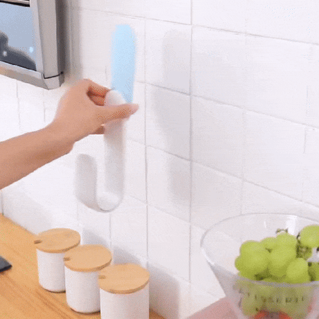 (Pack of 3) Adjustable Pot Lid Holder Wall-Mounted Hanging Holder for Pan Pot Cover Rack Kitchen Organizer