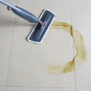 Flat Spray Mop, Reusable Microfiber 360 Degree Floor Cleaning Healthy Spray Mop