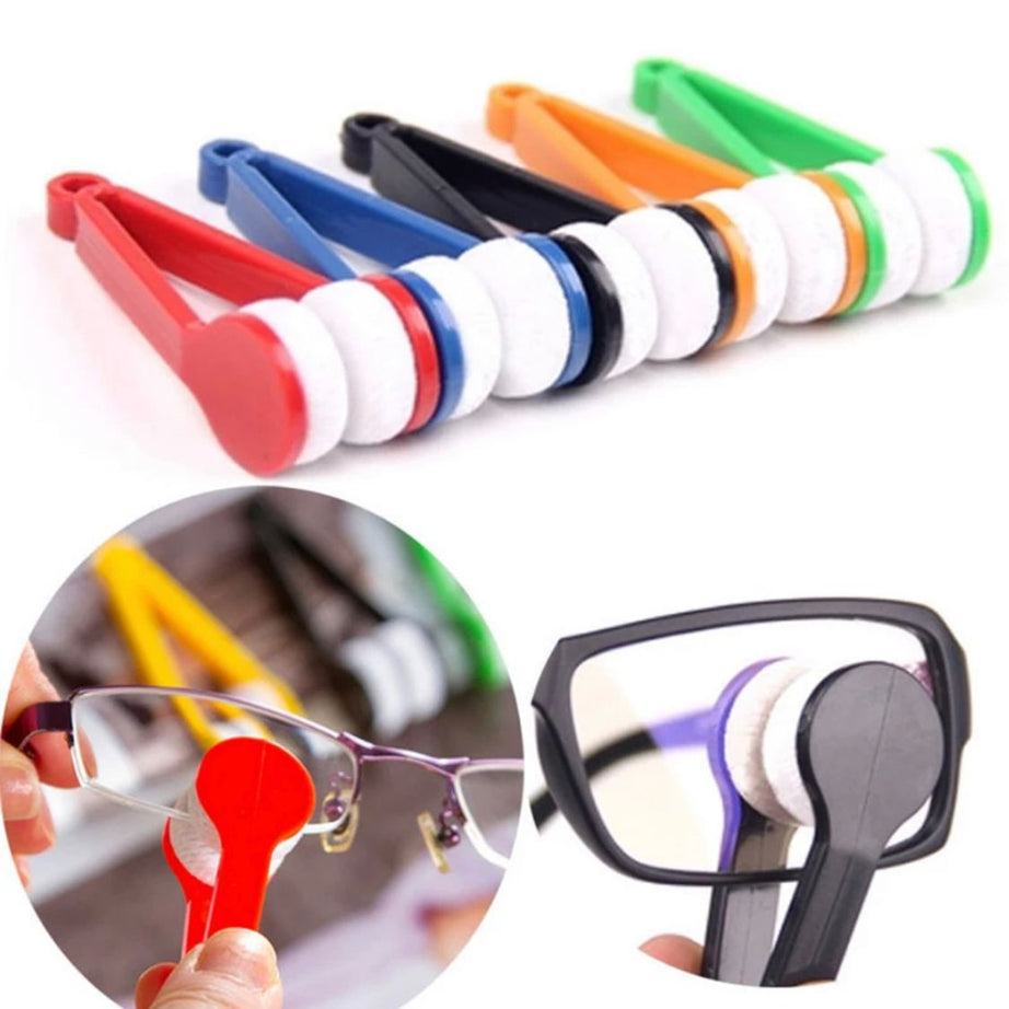 Buy 5 get 5 Free Offer Multifunctional Eyeglass Sunglasses Spectacles Microfiber Cleaning Brush 10 Pcs