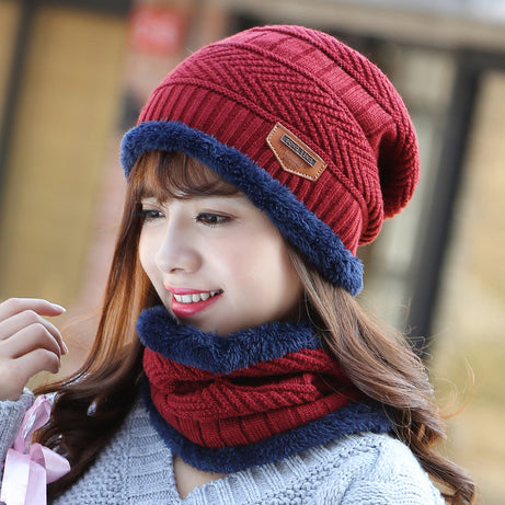 11.11 Sale Offer - 1 Warm Hat and 1 Neck Warmer Collar - 2 Items