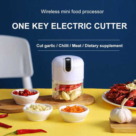 Portable Rechargeable Mini USB Food Processor Chopper