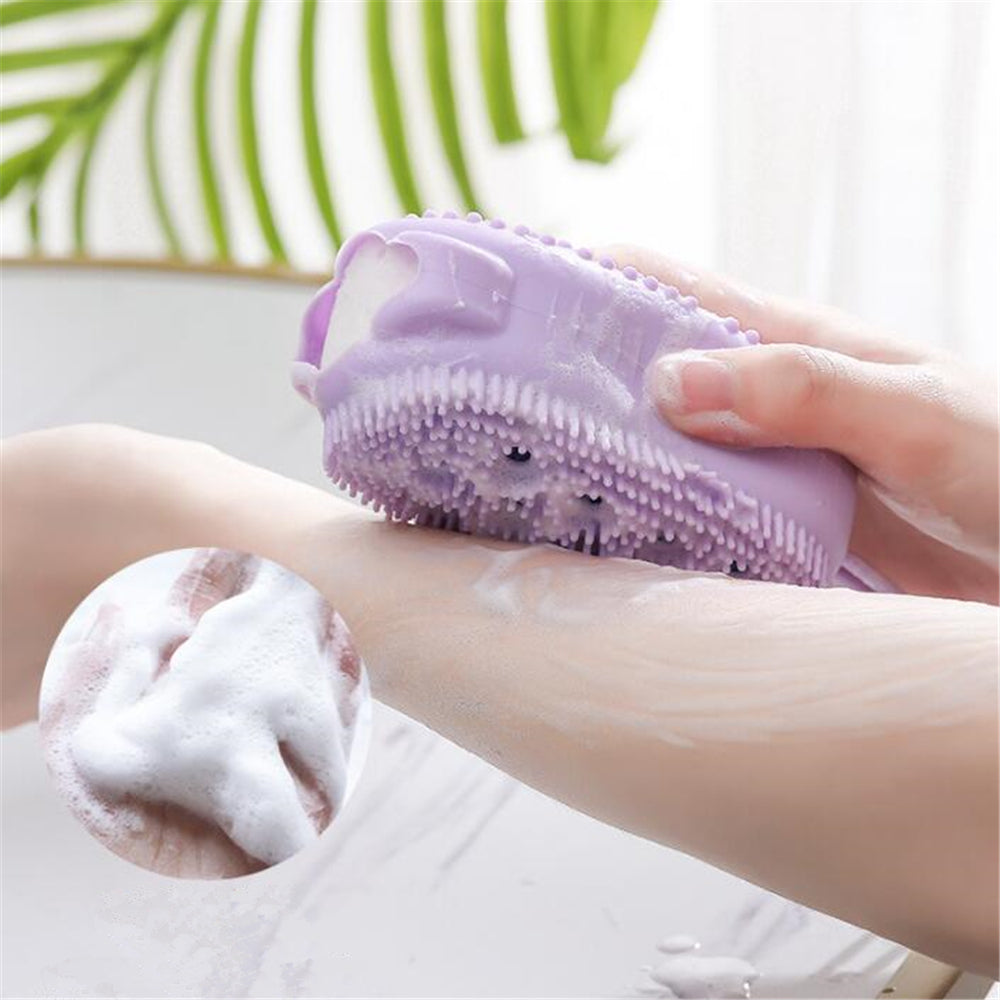 Silicone Body Scrubber Shower Scrub Sponge