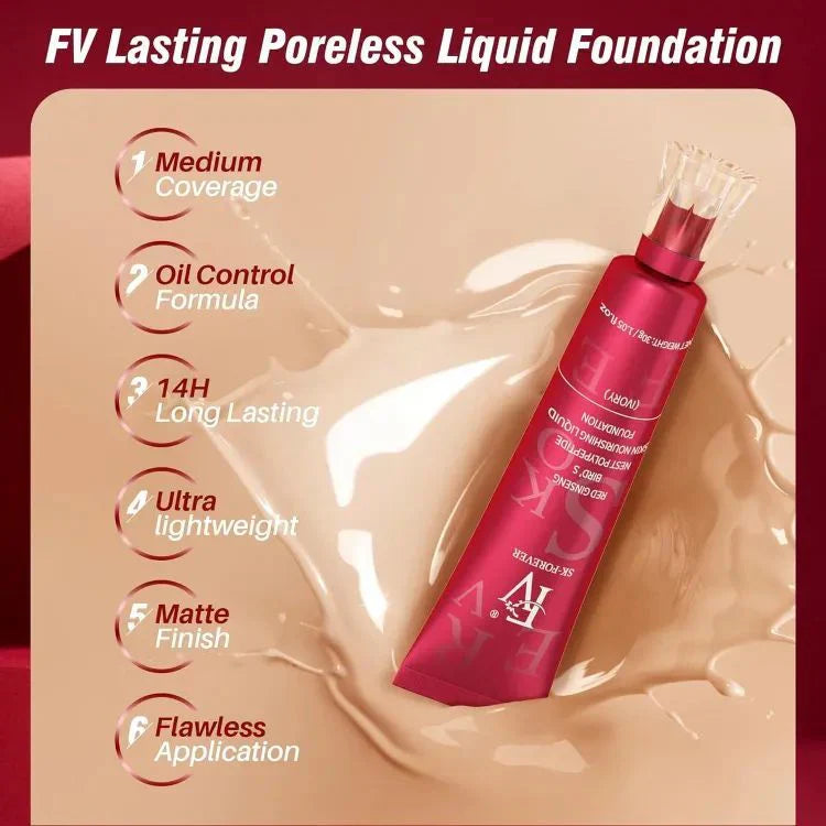 FV Oil-Control Ivory Foundation (With Box)