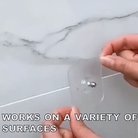 Punch Free Self Adhesive Screw Wall Hook For Home and Outdoor Use