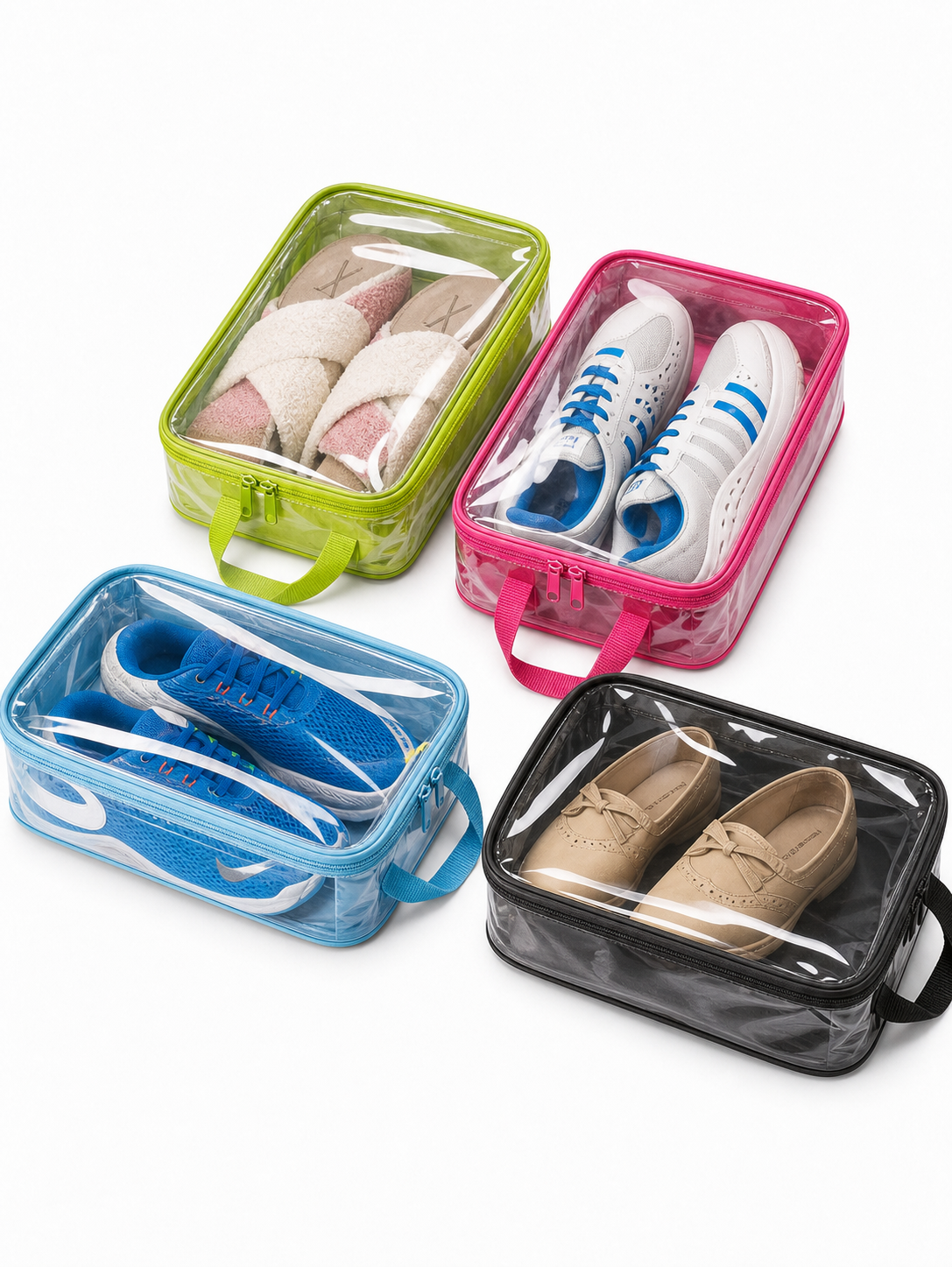 11.11 Sale Offer - 4 Pcs Handy Shoe Organizer Zipper Bags Rs 699